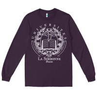 Plum Universite Paris La Sorbonne Long Sleeve Tee - InspiraDesign