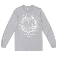 Moon Dust Universite Paris La Sorbonne Long Sleeve Tee - InspiraDesign