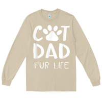 Mushroom funny cat dad fathers day gift shirt fur life cat tee Long Sleeve Tee - InspiraDesign