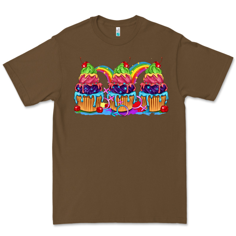 Pride Cupcake Premium Tee by FaDigitalArtStudio | Teevron