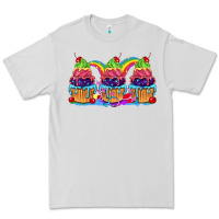 Dove Grey Pride cupcake Premium Tee - FaDigitalArtStudio