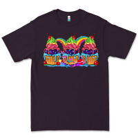 Plum Pride cupcake Premium Tee - FaDigitalArtStudio