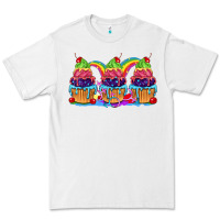 White Pride cupcake Premium Tee - FaDigitalArtStudio
