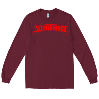 Burgundy alter bridge Long Sleeve Tee - InspiraDesign