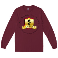 Burgundy (ACOM) Al4b4m4, College of Osteopathic Medicine Long Sleeve Tee - InspiraDesign