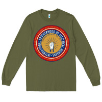 Army Green IBEW electrician Long Sleeve Tee - InspiraDesign