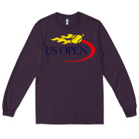 Plum us open tennis Long Sleeve Tee - InspiraDesign