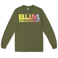Army Green vintage bum equipment 02 Long Sleeve Tee - InspiraDesign