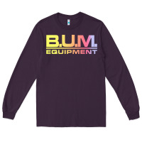 Plum vintage bum equipment 02 Long Sleeve Tee - InspiraDesign