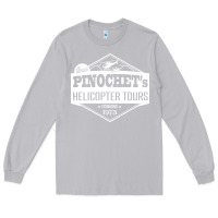Moon Dust Pinochet Helicopter Tours Long Sleeve Tee - InspiraDesign