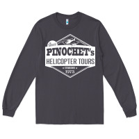 Smoke Pinochet Helicopter Tours Long Sleeve Tee - InspiraDesign