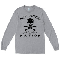 Heather Grey kenny chesney on shoes nation tour 2022 Long Sleeve Tee - InspiraDesign