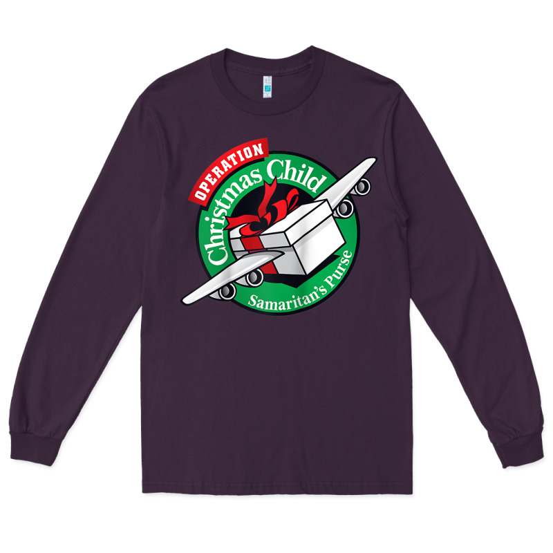 Samaritan's Purse Operation Christmas Child Funny Raglan Baseball Tee Long Sleeve Tee by InspiraDesign | Teevron