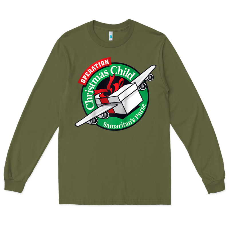 Samaritan's Purse Operation Christmas Child Funny Raglan Baseball Tee Long Sleeve Tee by InspiraDesign | Teevron