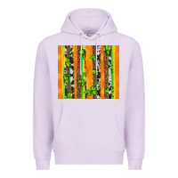 Lilac st patricks shamrock with cowhide Premium Hoodie - Artiststas