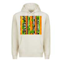 Oatmeal Heather st patricks shamrock with cowhide Premium Hoodie - Artiststas