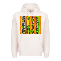 Pale Pink st patricks shamrock with cowhide Premium Hoodie - Artiststas
