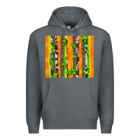 Rock st patricks shamrock with cowhide Premium Hoodie - Artiststas