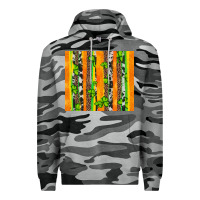 Slate Camo st patricks shamrock with cowhide Premium Hoodie - Artiststas