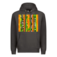 Smoke st patricks shamrock with cowhide Premium Hoodie - Artiststas