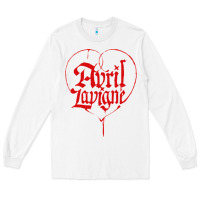 White avril lavigne Long Sleeve Tee - InspiraDesign