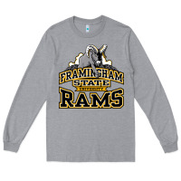 Heather Grey framingham state Long Sleeve Tee - InspiraDesign
