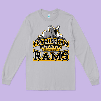 Framingham State Long Sleeve Tee Designed By Inspiradesign