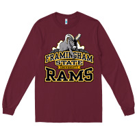 Burgundy framingham state Long Sleeve Tee - InspiraDesign