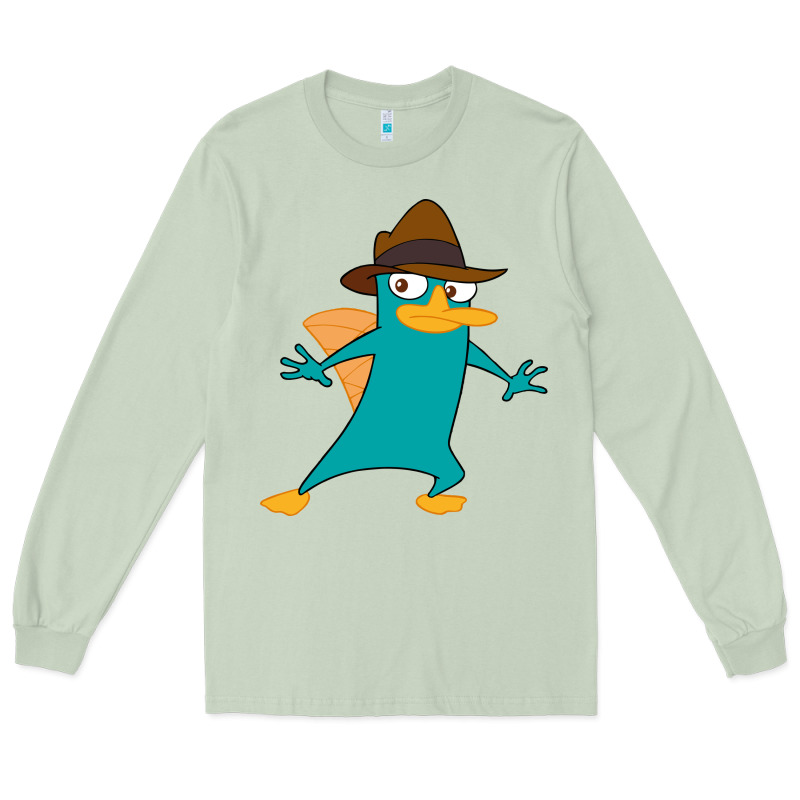 Perry The Platypus Long Sleeve Tee by InspiraDesign | Teevron
