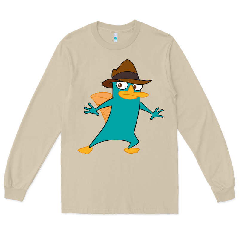 Perry The Platypus Long Sleeve Tee by InspiraDesign | Teevron