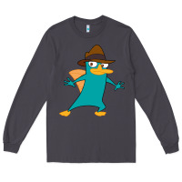 Smoke Perry The Platypus Long Sleeve Tee - InspiraDesign