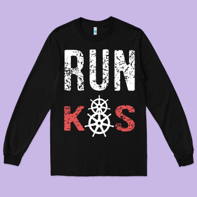 Run K8s Long Sleeve Tee Designed By Inspiradesign