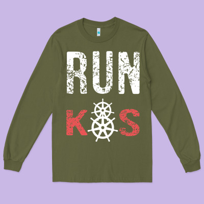 Run K8s Long Sleeve Tee Designed By Inspiradesign
