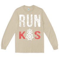 Mushroom RUN k8s Long Sleeve Tee - InspiraDesign
