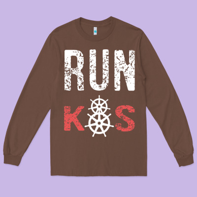 Run K8s Long Sleeve Tee Designed By Inspiradesign