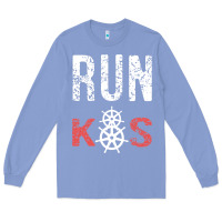 Colony Blue RUN k8s Long Sleeve Tee - InspiraDesign