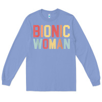 Colony Blue bionic woman injury accident broken hip leg arm surgery t shirt Long Sleeve Tee - InspiraDesign