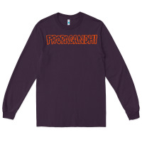 Plum propagandhi Long Sleeve Tee - InspiraDesign