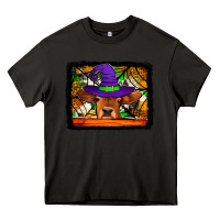 Asphalt halloween heifer Heavy Core Tee - Jasminsmagicworld
