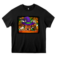 Black halloween heifer Heavy Core Tee - Jasminsmagicworld