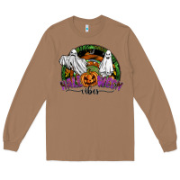 Toasted Coconut halloween vibes Long Sleeve Tee - SublimationCraftShop