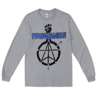 Heather Grey propagandhi Long Sleeve Tee - InspiraDesign
