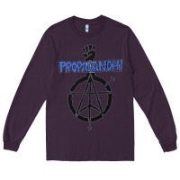 Plum propagandhi Long Sleeve Tee - InspiraDesign