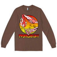 Chestnut Propagandhi Merch Essential Long Sleeve Tee - InspiraDesign