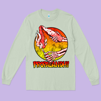Propagandhi Merch Essential Long Sleeve Tee Designed By Inspiradesign