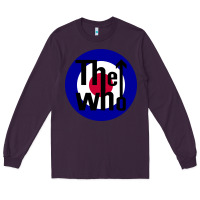 Plum rock and roll Long Sleeve Tee - InspiraDesign