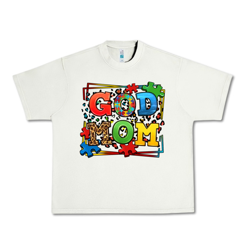Autism God Mom Urban Heavy Tee by LillyAllenDesigns | Teevron