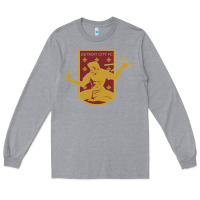 Heather Grey usa,  detroit city fc Long Sleeve Tee - InspiraDesign