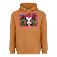 Meerkat valentines day baby calf Heavyweight Hoodie - Jasminsmagicworld