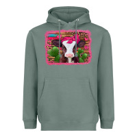 Sage valentines day baby calf Heavyweight Hoodie - Jasminsmagicworld